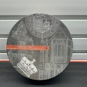 Gray Cheese Plates Set